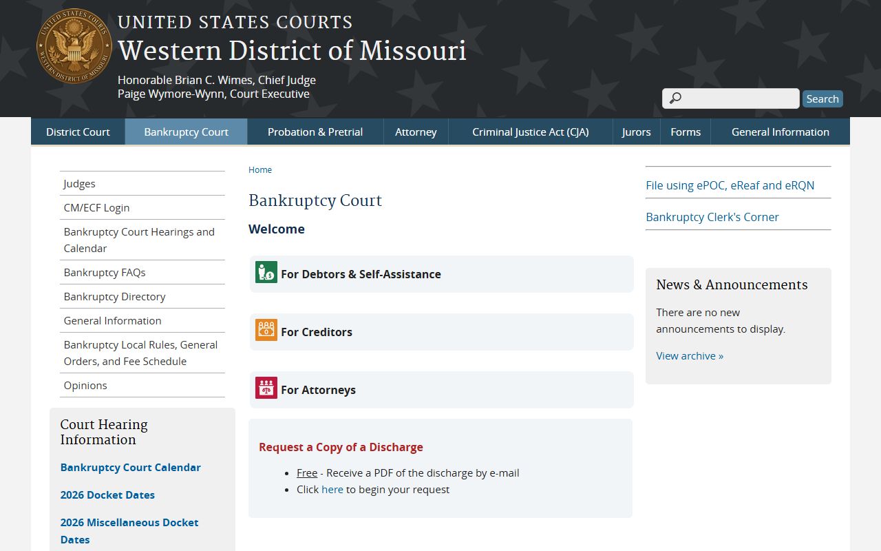 Cole County Circuit Court bankruptcy court distinction